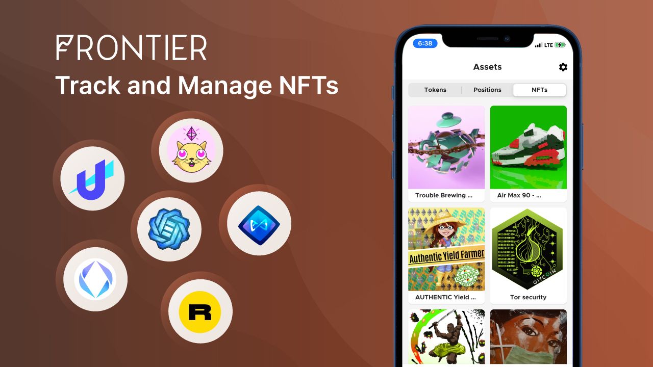 NFTs are live on Frontier!