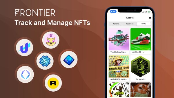 NFTs are live on Frontier!