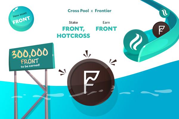 Stake $FRONT and $HOTCROSS to share 300,000 FRONT rewards!